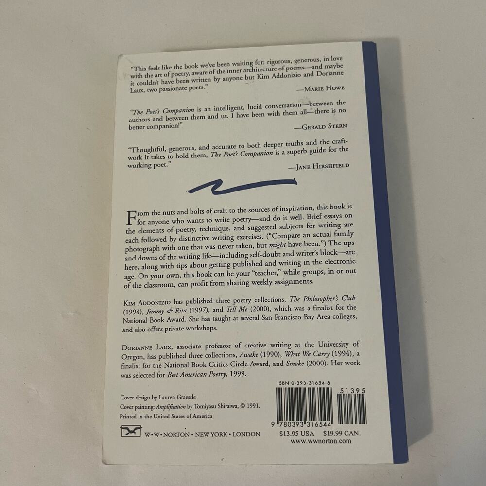 5/ $25 The Poet's Companion Softback book guide to writing poetry - Picture 3 of 7